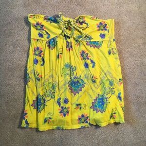 Yellow/Patterned top
